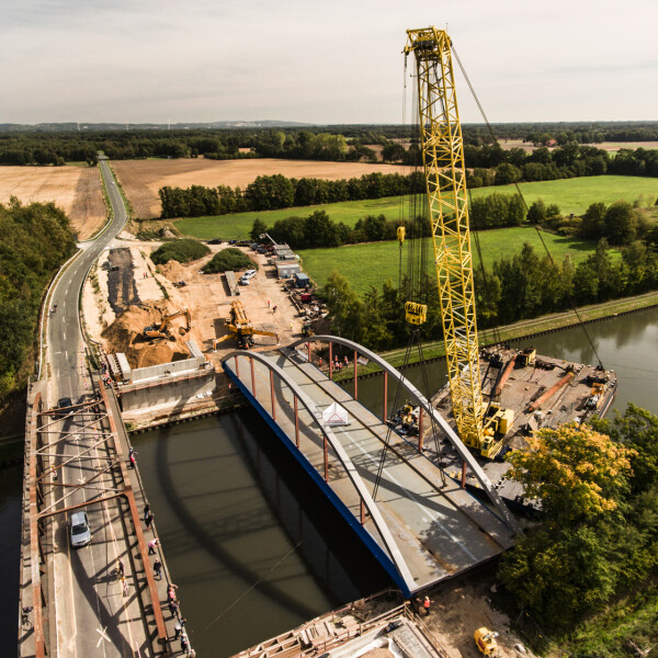 Ersatz Lengericher Damm-Brücke, Rheine