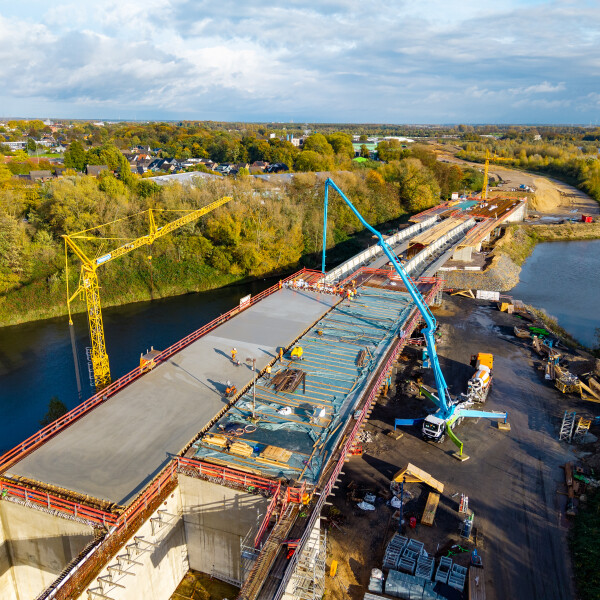 Neubau B58n Lippebrücke, Wesel